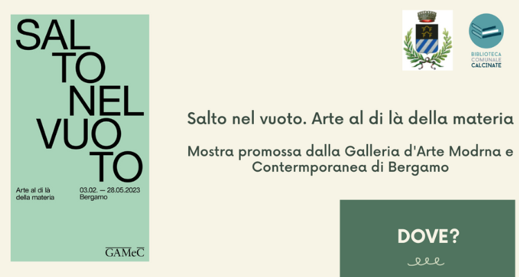 Immagine che raffigura Salto nel vuoto. Al di là della materia