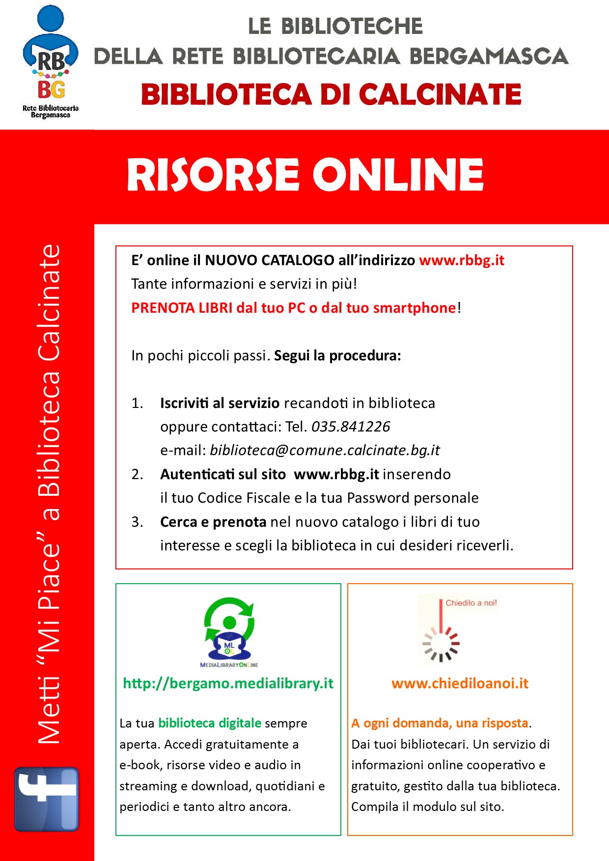 Volantino risorse online