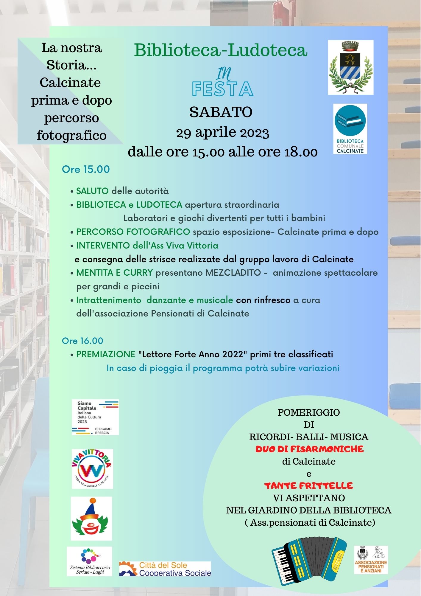 festa della biblioteca 2023